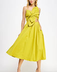 Knotted Bow Dress in color options