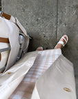 MASON'S DAUGHTER | Stella Knit Top, Blush Gingham
