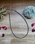 4 mm Sterling Silver Pearls necklace