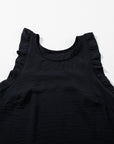 Ember Ruffled Sleeveless Shift Mini Dress