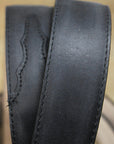 26 In Hilason Classic Western Leather Mens Womens Belt Black