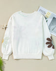 Mabel Flower Sweater