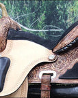 Hilason Flex Tree Western Horse Saddle American Leather Trail Barrel Racing By Hilason