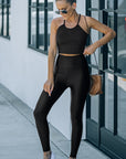 Kimberly High Rise Tight Leggings with Waist Cincher