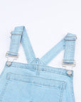Sophia Constructed Bib Distressed Overalls