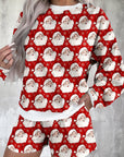 Ho Ho Ho Christmas Top and Shorts Set