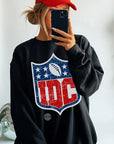 IDC black tee or sweatshirt