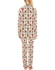 Santa's Sleigh Women's Western Pajamas