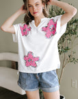 Fallon Floral Dolman Sleeve Top