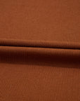 Leather Patchwork Ruffle Sleeve Blouse