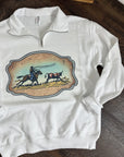 Western Buckle Quarter Zip