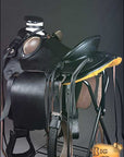 Western Horse Wade Saddle American Leather Ranch Roping Black