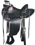 Western Horse Wade Saddle American Leather Ranch Roping Black