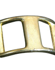 1/2 In Hilason W. H. Tk. Die Cast Conway Buckle Brass Plt. – Hilason