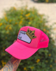 Jesus is King patch trucker hat -clearance