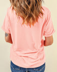 Plain Crew Neck Tee