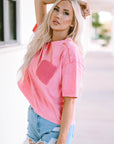 Jolene Lace Patch Pocket T-Shirt