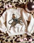 Cowboy Jaguar TEE or CREWNECK
