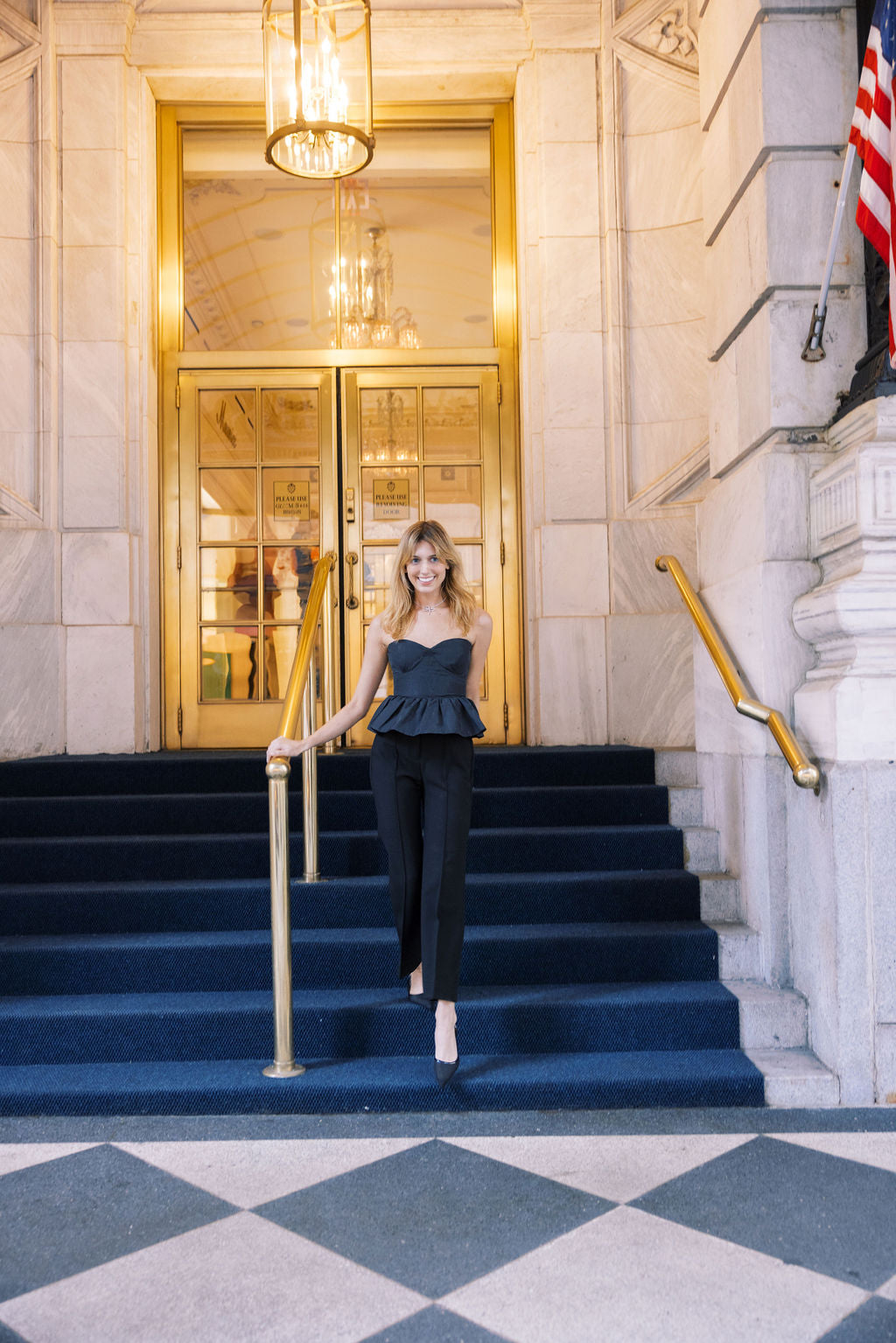 MASON'S DAUGHTER Tilly Top, Black Moire