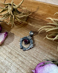 Naja Pendant with Purple Spiny Oyster – Sterling Silver – Native Made by KB