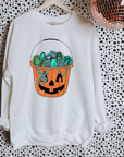 Turquoise Candy Bucket Tee or Crewneck