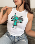Saddle Up Sista Cropped Tank