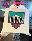 Howdy Jewel TEE or CREWNECK