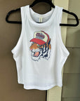 Punchy Tiger Cropped Tank