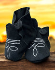 Suede Kids moccasins (6-12m)