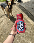 8 Ball Zebra Koozie (2 sizes)