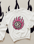 Pink Leopard 8 Ball TEE or CREWNECK