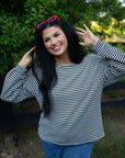 Elouise Stripe Long Sleeve Top