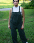 Reya Pocketed Loose Fit Corduroy Overall