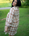 Dana Plaid Babydoll Dress