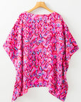 Madeleine Abstract Loose Fit Tunic Blouse