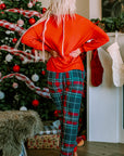 Eleanor Christmas Plaid Pajamas Set
