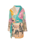 Baha Ranch Retro Pop Western Bath Robe