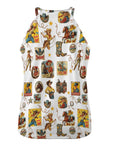 Vintage Cowgirl Collage Western Tank Top