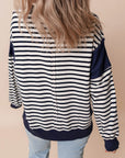 Sage Exposed Seam Loose Fit Sweatshirt