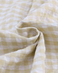 Jayleen Plaid Ruffled Sleeve Smocked Maxi Dress