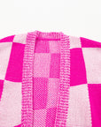 Brynlee Checkered Cardigan