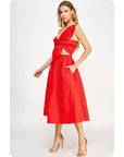 Knotted Bow Dress in color options