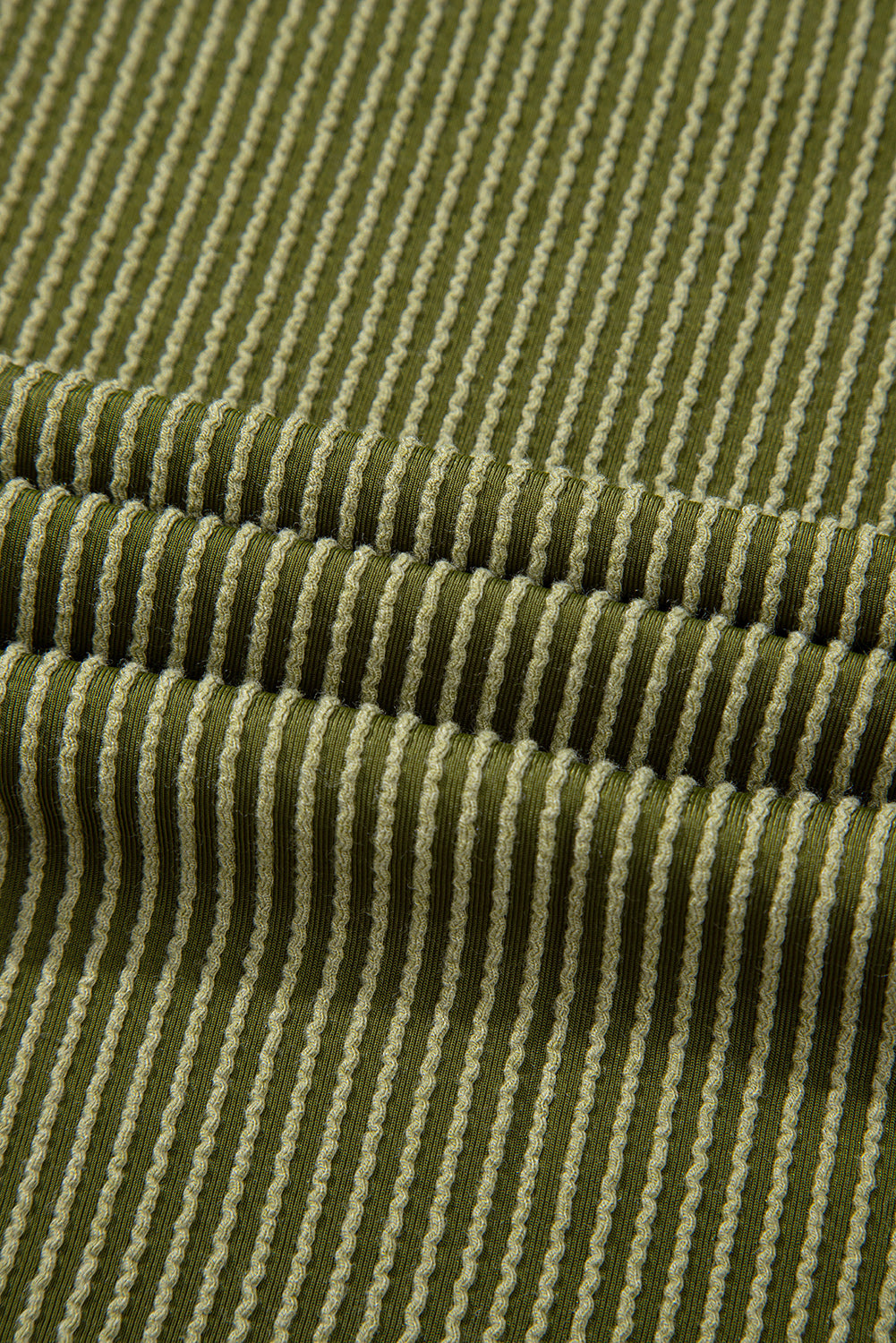 Corded Knit Short Sleeve T-Shirt