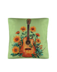 Retro Guitar Pillow Case Made in America