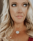 Dolly White Stone Necklace