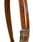 Pro Series 1 5/8" Extra Heavy Harness Slit Ear Headstall with Classic Hardware