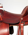 Western Horse Wade Saddle American Leather Ranch Roping Mahogany