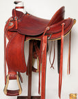 Western Horse Wade Saddle American Leather Ranch Roping Mahogany