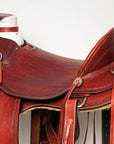 Western Horse Wade Saddle American Leather Ranch Roping Mahogany