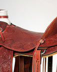 Western Horse Wade Saddle American Leather Ranch Roping Mahogany